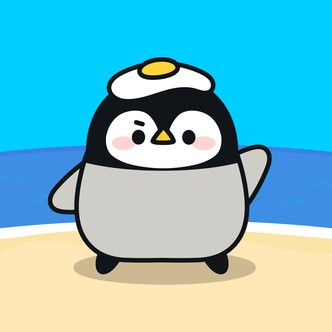 原画　yosi ペンギン 原画 yosi ペンギン